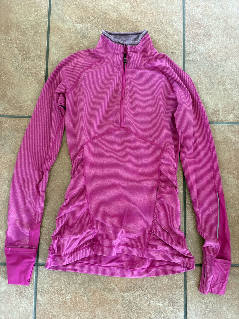 lululemon athletica Pink Half-Zip Pullover